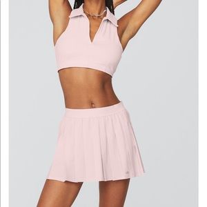 Alo Tennis Skirt Pink Sugar